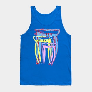 Three cats Tank Top